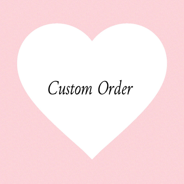 Adult Size Custom- Black Checkers & Pink Carnation OG Bunny