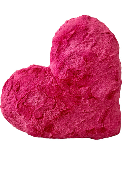 Fuchsia Heather Hide Heart