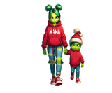 Gildan Sweatshirt | MAMA GRINCH & KIDS| Personalized| PreOrders