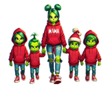 Gildan Sweatshirt | MAMA GRINCH & KIDS| Personalized| PreOrders