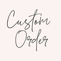 Custom Order- Neon Orange Koala & Natural Bunny