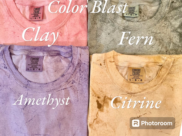 Color Blast (Tie-Dye) Comfort Colors T-Shirts