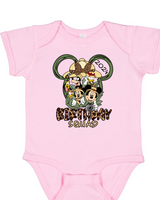 Animal Kingdom Birthday Squad T-Shirt Baby Onesie (Gemma)