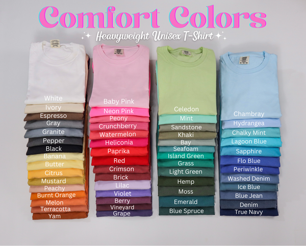 Heavyweight Comfort Colors T-Shirts