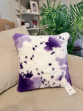 Purple Pinto Exclusive Fabric Stuffed Throw Pillow