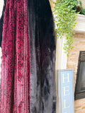 Adult Size- New Black Cherry Bengal Vienna & Black Lush Bunny