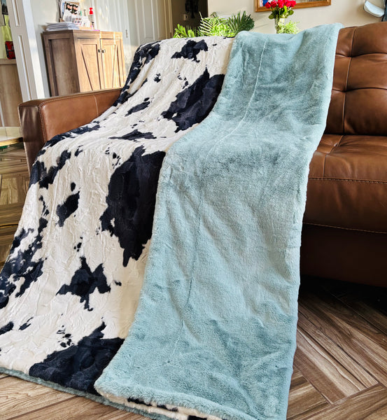 XL Bessie Calf & Raindrop Encore