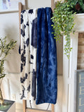 XL Bessie Calf & Dark Sea Hide