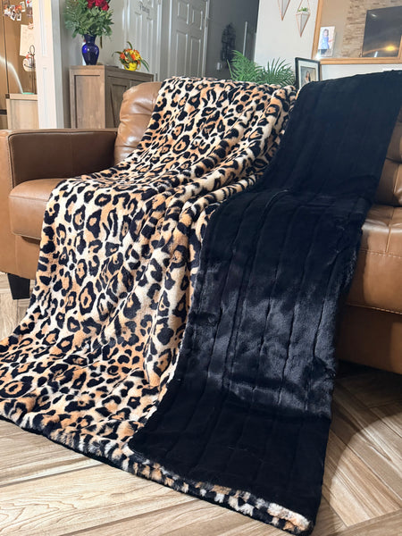 XL Tan Jungle Cat Bunny & Black Sydney