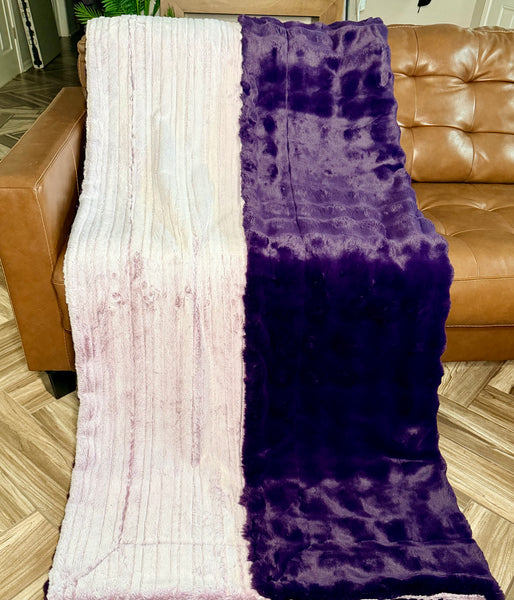 XL Purple Velvet Powder Puffs & Elderberry Iced Vienna