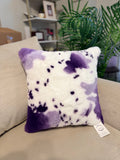 Purple Pinto Exclusive Fabric Stuffed Throw Pillow