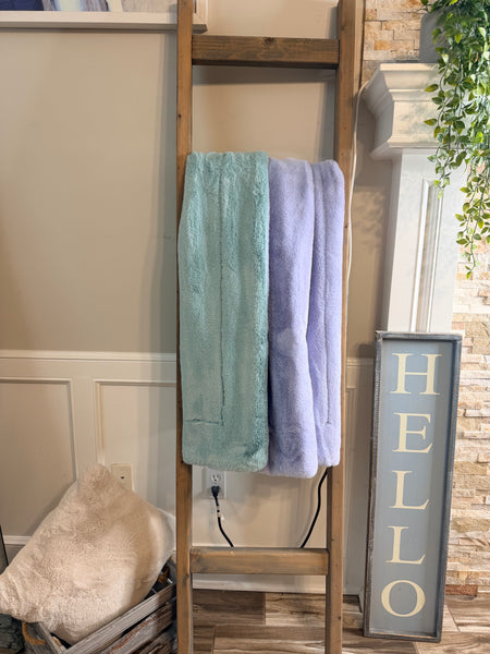 Throw Size- Sweet Iris Encore & Raindrop Encore