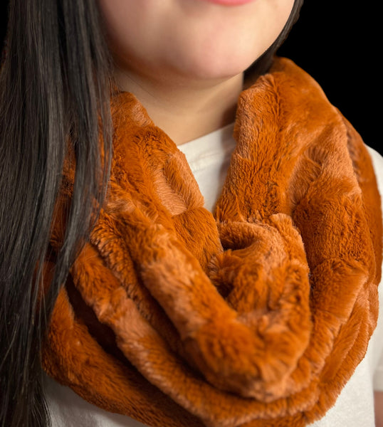 Ginger Hide Infinity Scarf