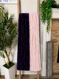Made to order* XL Purple Velvet Tuscany & Pinkaboo Tuscany