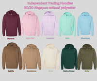 Independent Trading Co. Midweight Hoodies