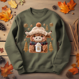 Gildan Crewneck Sweatshirt- Cow