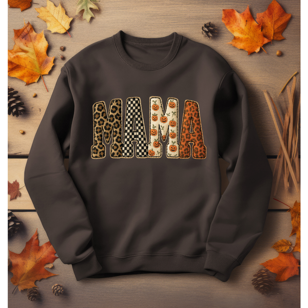 Gildan Crewneck Sweatshirt- MAMA Autumn