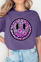 Grape Comfort Colors Tee Size Large