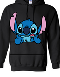 Gildan Hoodie with Stitch Print