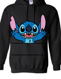 Gildan Hoodie with Stitch Print