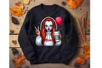 Gildan Sweatshirt HORROR MAMA PRINTS