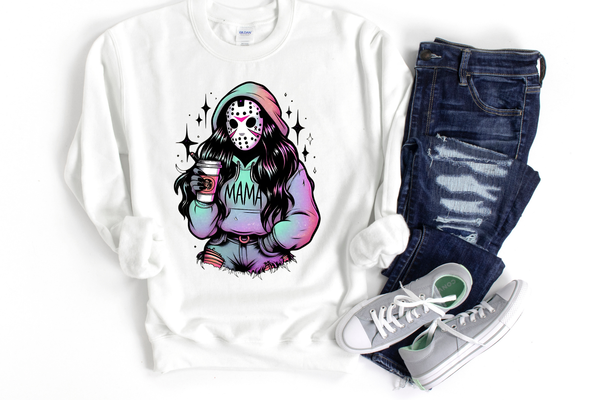 Gildan Sweatshirt HORROR MAMA PRINTS