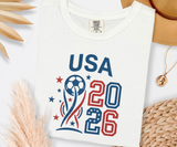 Comfort Colors Short Sleeve World Cup 2026 Shirts